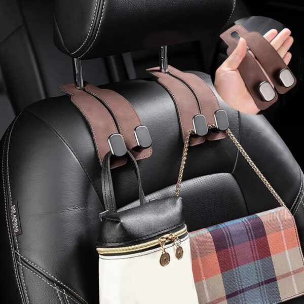 Car Seat Hooks – Versatile Organizers for Hanging Bags, Clothes, and Accessories 1 Pcs